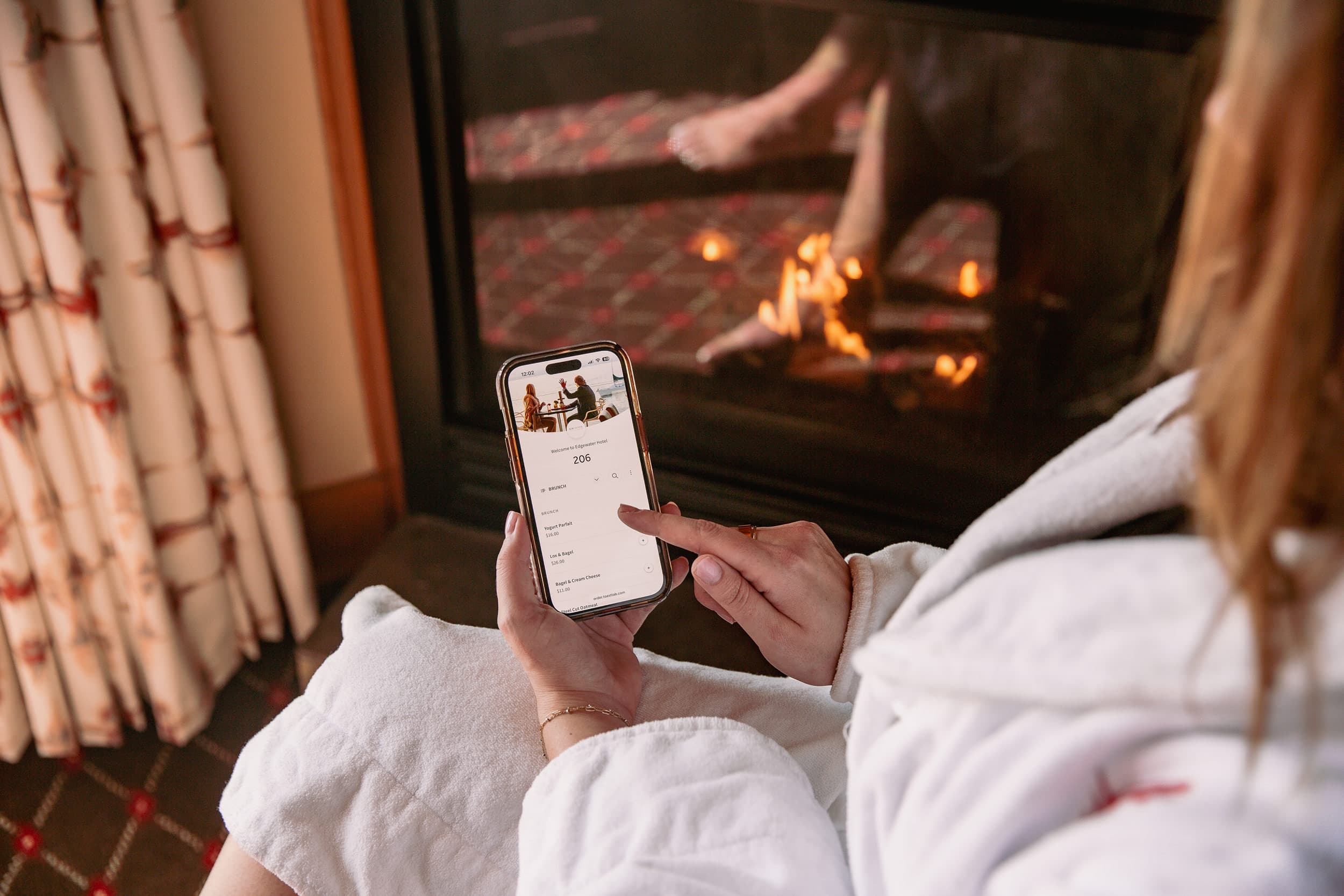 Ordering Room Service On Phone