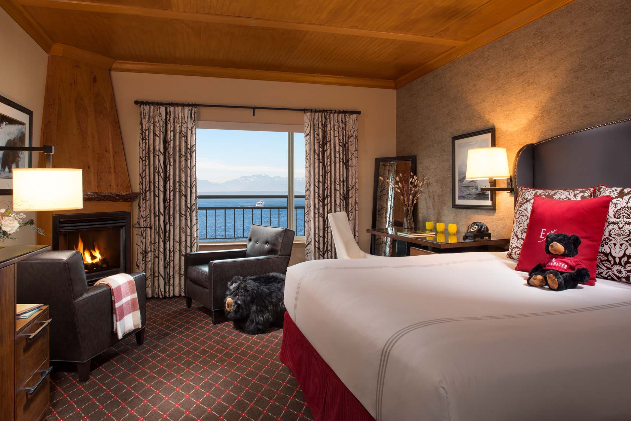 An Over Water room with No Balcony at Edgewater