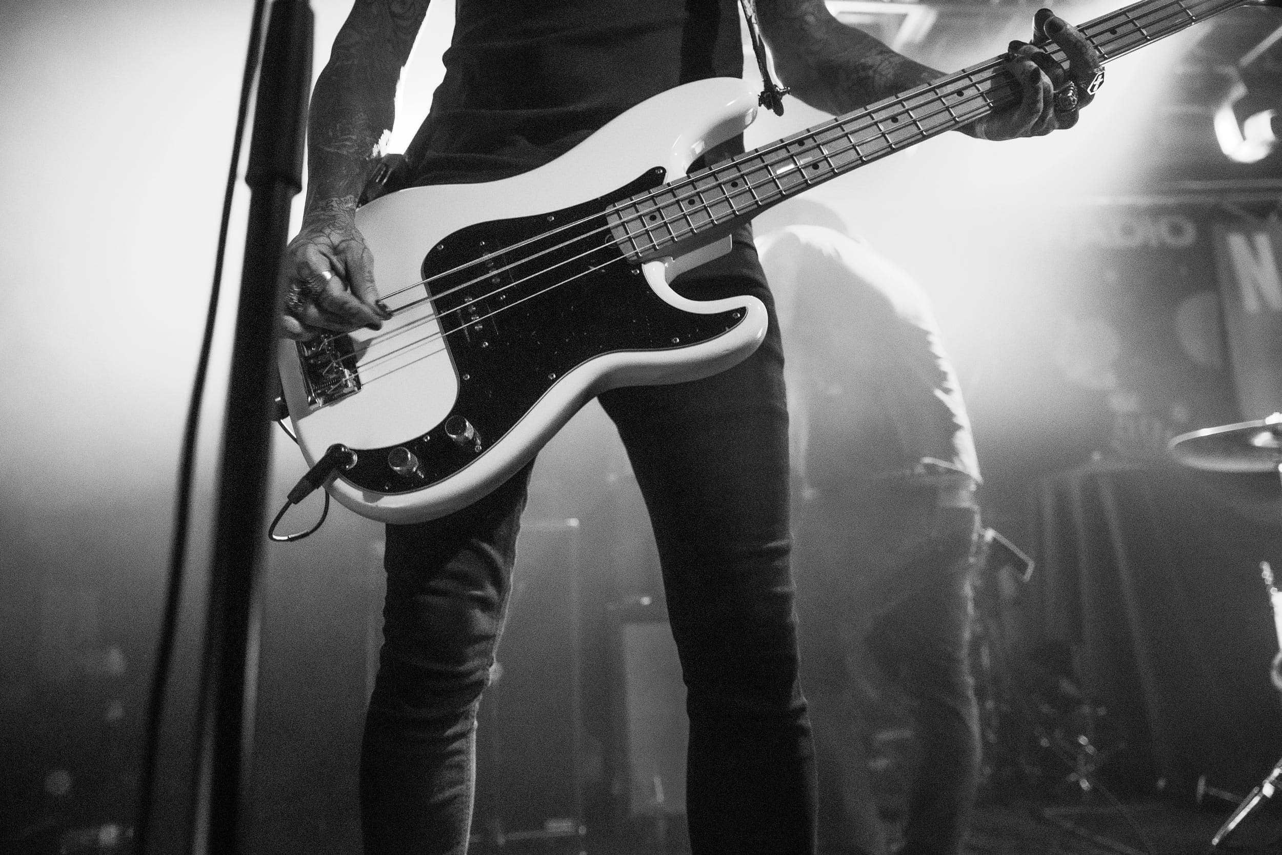 Guy Playing A Guitar