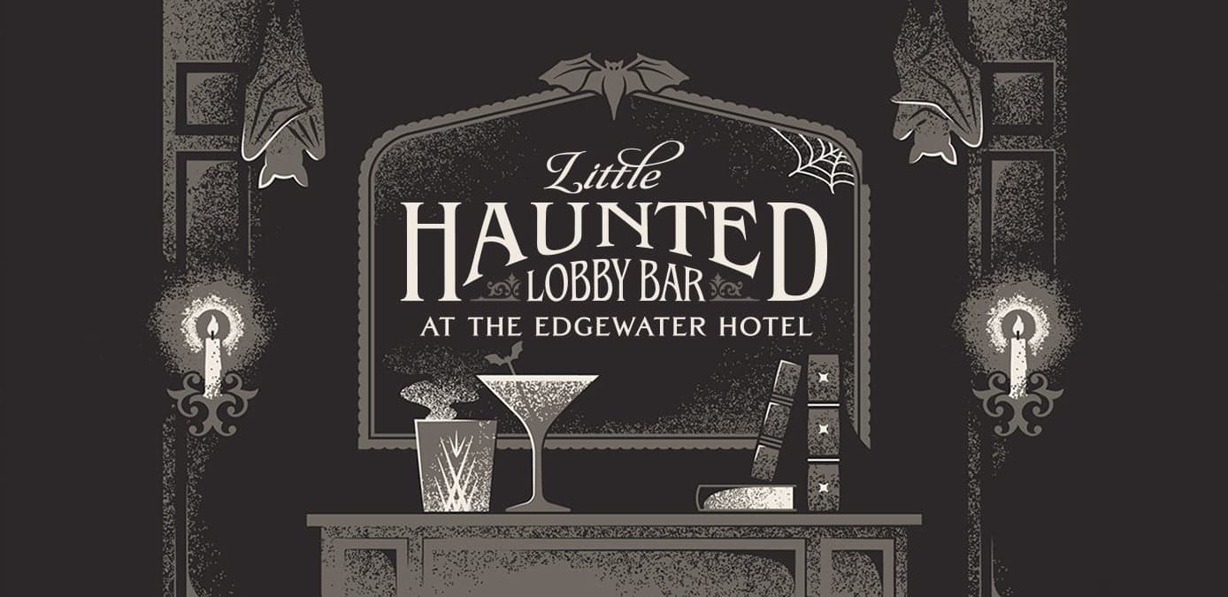 Little Haunted Lobby Bar At The Edgewater Hotel In Seattle