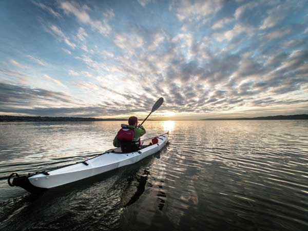 Kayaking in Puget Sound