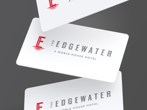 The Edgewater gift cards.