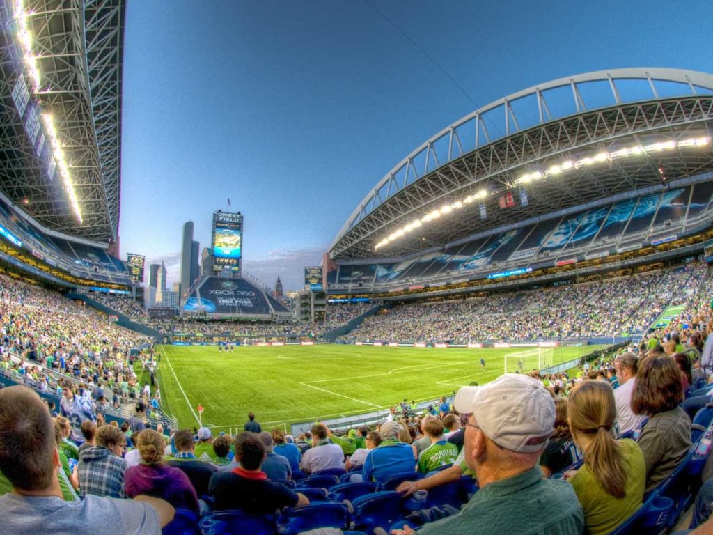Centurylink Field, in Seattle