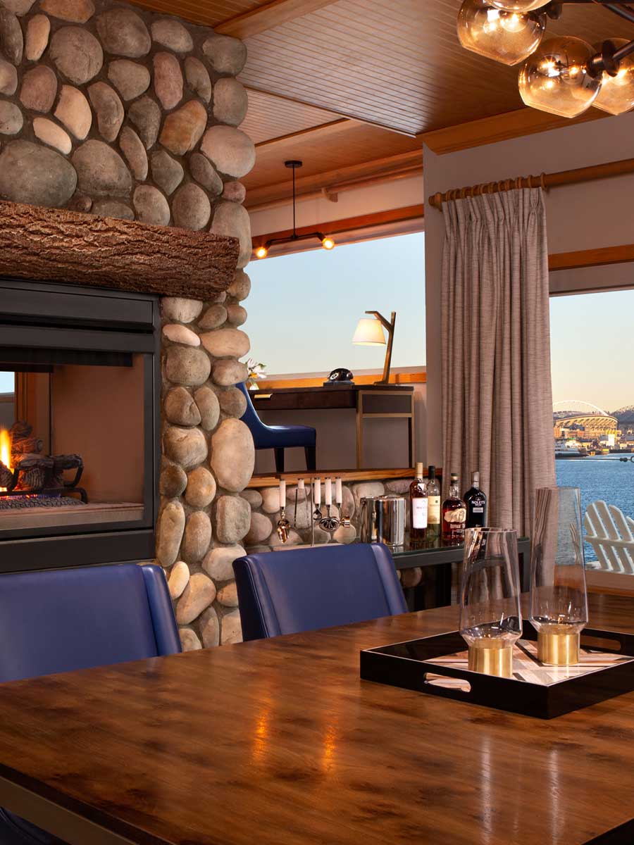 Penthouse Dining Room in the Edgewater Hotel