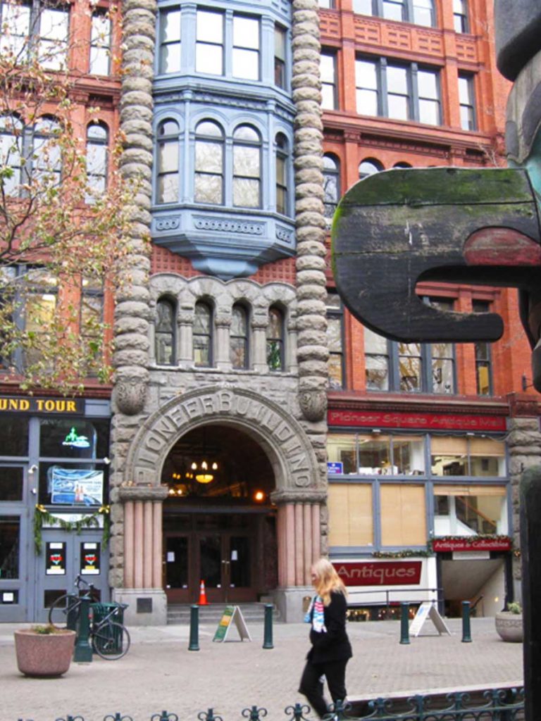 Totem Pole in Pioneer Square Seattle
