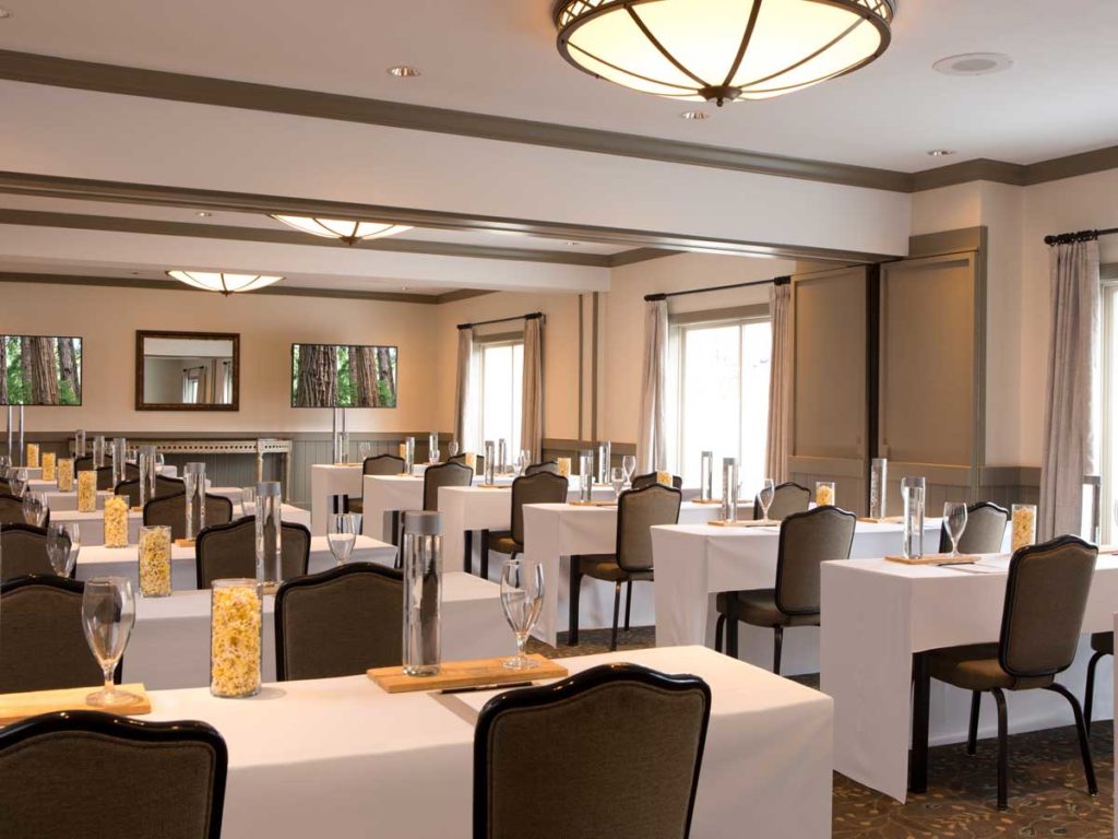 Conference room at a Seattle waterfront hotel
