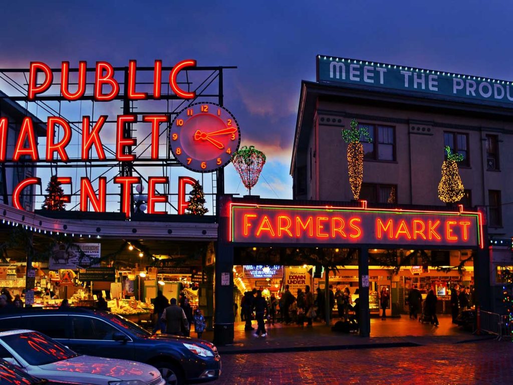 Pike Place Market Entrance