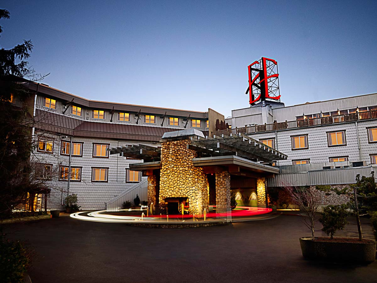 Exterior View Of The Edgewater In Seattle.