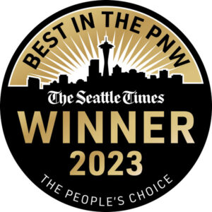 Seattle Times Best In The PNW Winner 2023.