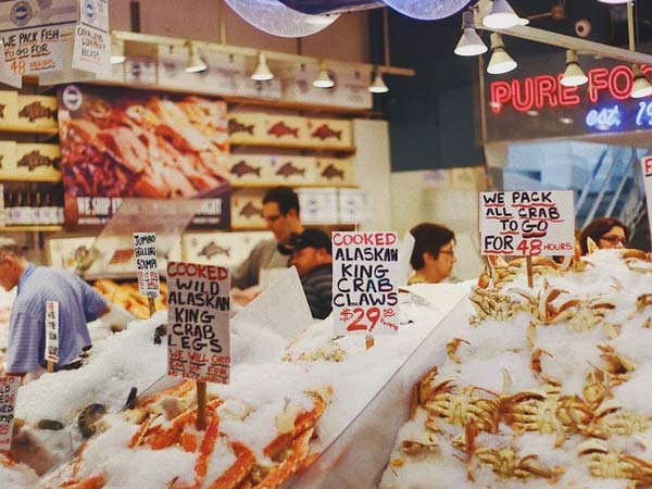 Fresh Seafood Pike Place