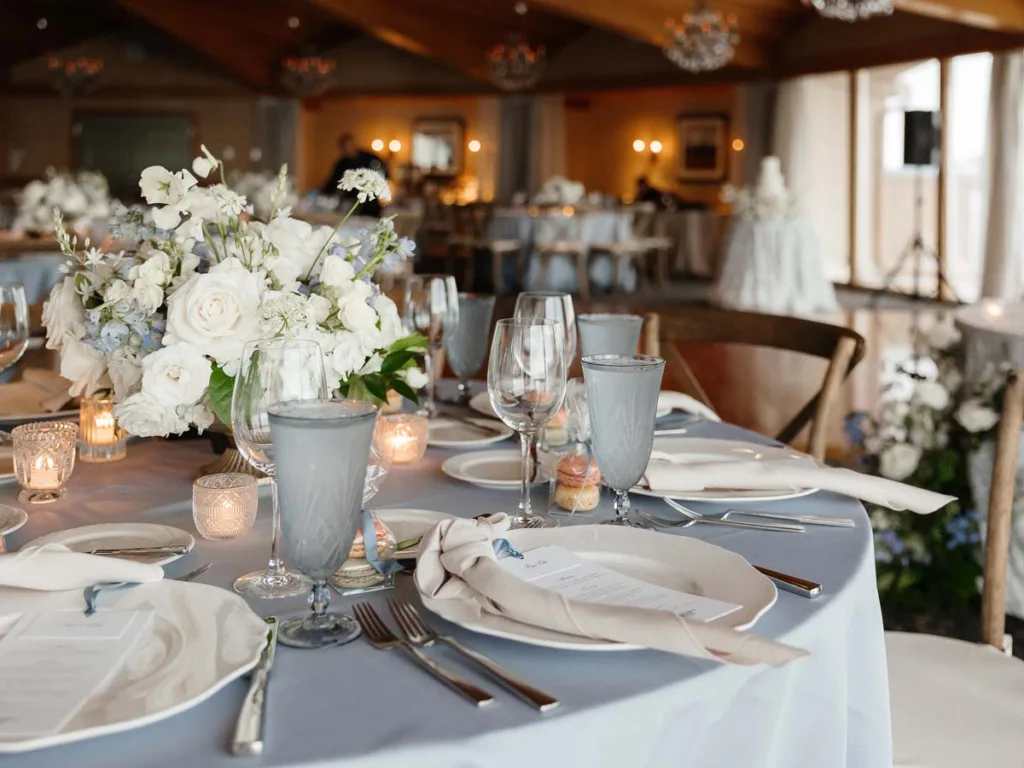 Wedding Reception Table.