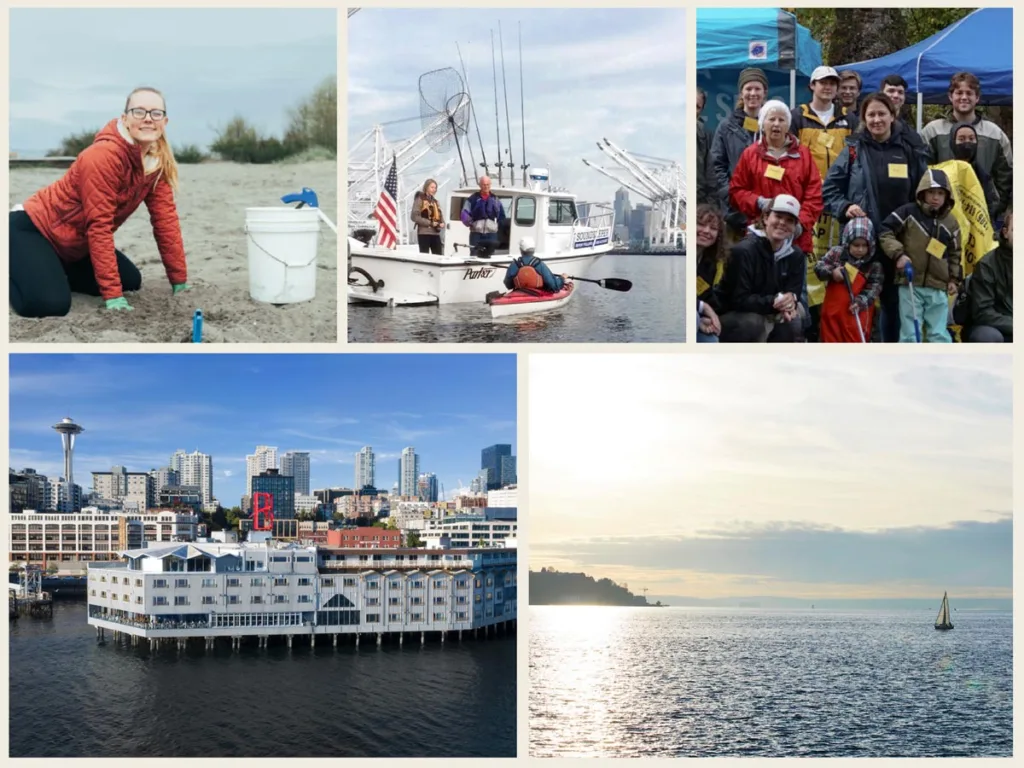 collage of seattle images