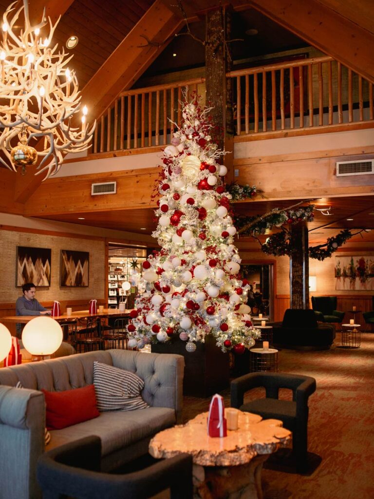 Christmas Tree In The Edgewater Lobby