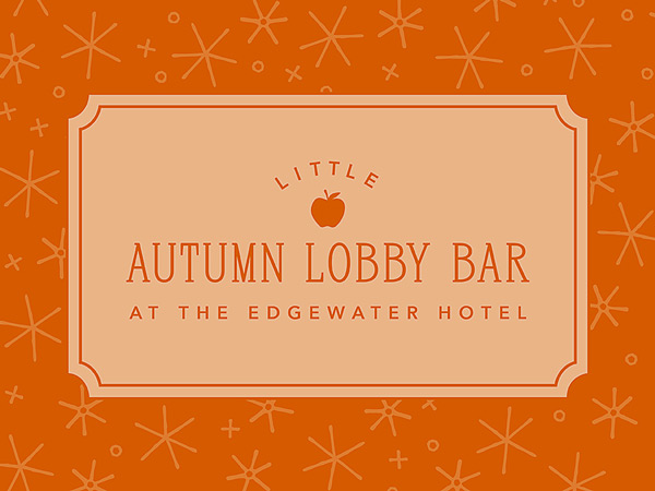Autumn Lobby Bar At The Edgewater